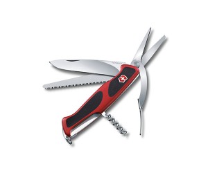 Нож складной Victorinox RangerGrip Gardener 0.9713.C (130 мм, красный с черным)