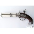 Макет пистолет кремневый четырехдульный (Франция, XVIII век) DE-1307 - фото № 2