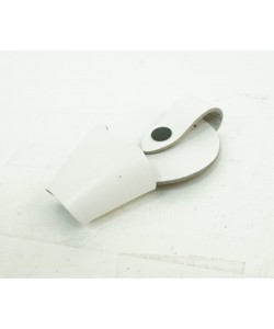 Чехол для наручников «БРС» открытый (кожа) белый