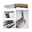 Нож складной LionSteel Grey Titanium Mini SR2 B - фото № 2