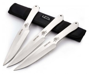 Набор метательных ножей «Баланс» Zombywar (M-123Z) 3 шт.