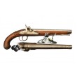 Макет пистолет кремневый, латунь (Германия, XVIII век) DE-1043-L - фото № 3