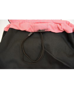 Рюкзак Herschel Little America Backpack 17L, черный с коричневыми пряжками