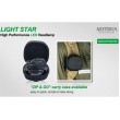 Налобный фонарь NexTORCH Light Star (черный), 200 люмен, 4 режима - фото № 5