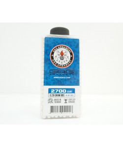 Шары для страйкбола G&G 0,28 г, 2700 штук (белые, бутылка) G-07-221