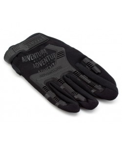 Перчатки тактические Outdoor Gloves Adventure полноразмерные (черные)