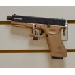 Страйкбольный пистолет KJW KP-17 Glock G17 TBC CO₂ Tan, удлин. ствол - фото № 14