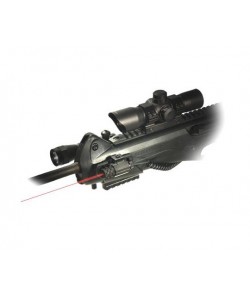 Лазерный целеуказатель UTG Leapers Deluxe Tactical (красный) выносная кнопка (SCP-LS268)