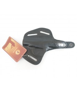 Кобура поясная Vektor из нат. кожи для ПМ с фиксацией через курок (14-12)