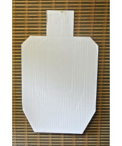 Мишень IPSC метрическая (с белой стороной) 760x460 мм, гофрокартон Т23 (10 штук)