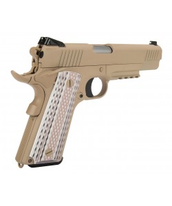 Страйкбольный пистолет WE Colt M45A1 Tan (WE-E015-TN)