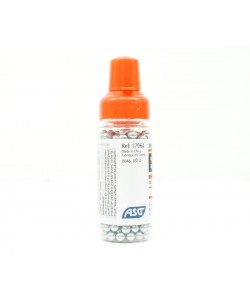 Шарики BB для пневматики ASG оцинкованные 4,5 мм, 0,35 г (300 штук)