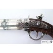 Макет пистолет кремневый четырехдульный (Франция, XVIII век) DE-1307 - фото № 5
