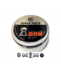 Пули для пневматики RWS Super Field 5,5 мм, 1,03 г (500 штук)