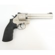 Пневматический револьвер Umarex Smith & Wesson 686 6” Nickel - фото № 2
