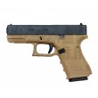 Страйкбольный пистолет WE Glock-19 Gen.4 Tan, сменные накладки (WE-G003B-TN) - фото № 10