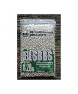 Шары для страйкбола BLS 0,28 г, 3500 штук (1 кг, белые) 1KG-H28