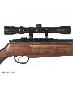 Пневматическая винтовка Hatsan 135 SP (дерево, прицел 3-9x32) 4,5 мм