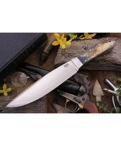 Нож Bark River Rogue Blue Camel Bone