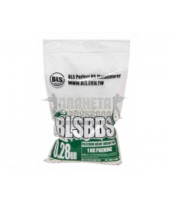Шары для страйкбола BLS 0,28 г, 3500 штук (1 кг, белые) 1KG-H28