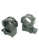 Кольца Leapers UTG 25,4 мм быстросъемные на Weaver, с винтовым зажимом, высокие, 2 винта (RG2W1204)