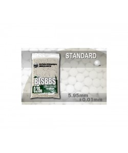 Шары для страйкбола BLS 0,28 г, 3500 штук (1 кг, белые) 1KG-H28