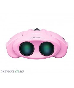 Бинокль Pentax UP 10x21 Porro (розовый)