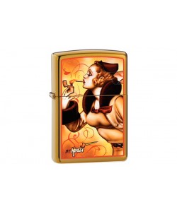 Зажигалка Zippo 24745 Claudio Mazzi Windy Girl