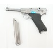 Страйкбольный пистолет WE Luger P08 4” Silver (WE-P004) - фото № 4