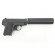 Страйкбольный пистолет Galaxy G.9A (Colt 25 mini) с глушителем - фото № 9