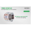 Налобный фонарь NexTORCH Trek-Star (камо) с UV ультрафиолетом, светодиодный, 140 люмен - фото № 2