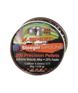 Пули Stoeger X-Speed 4,5 мм, 0,36 г (200 штук)