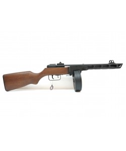 Страйкбольный пистолет-пулемет Snow Wolf PPSH EBB, пластик под дерево (SW-09)