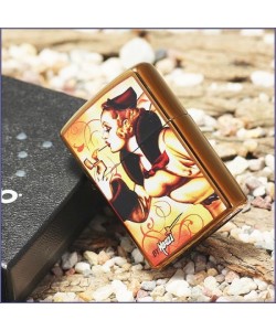Зажигалка Zippo 24745 Claudio Mazzi Windy Girl