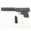 Страйкбольный пистолет Galaxy G.9A (Colt 25 mini) с глушителем - фото № 4