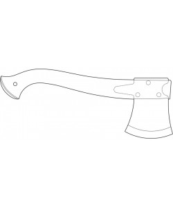 Топор туристический Mora Outdoor Axe Orange 12058