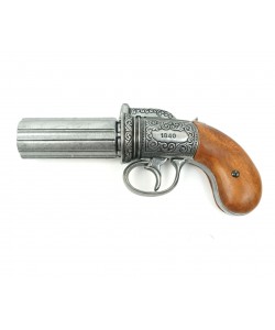 Макет револьвер 6-ствольный Pepper-box (Англия, 1840 г.) DE-1071