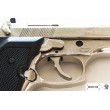 Макет пистолет Беретта 92F, калибр 9 мм, никель (Италия, 1975 г.) DE-1254-NQ - фото № 8