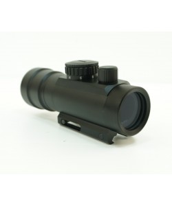 Коллиматорный прицел Target Optic 2x42, закрытый, красная точка, на Weaver