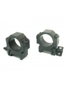 Кольца Leapers UTG 25,4 мм быстросъемные на Weaver, с винтовым зажимом, низкие (RG2W1104)