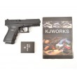 Страйкбольный пистолет KJW KP-03 Glock G32C Gas Black, металл. затвор - фото № 5