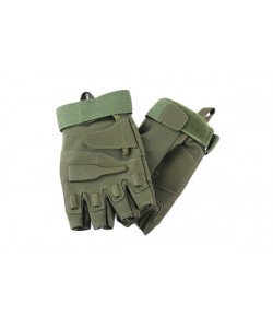 Перчатки с обрезанными пальцами Oakley tac-0202n Green
