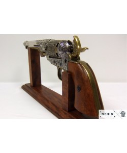 Макет револьвер морского офицера Colt Navy, латунь (США, 1851 г.) DE-1040-L