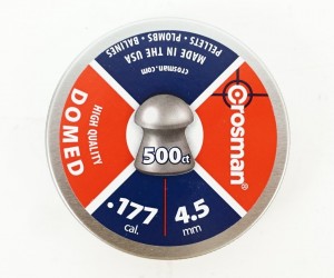 Пули Crosman Domed 4,5 мм, 0,48 грамм, 500 штук