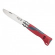 Нож складной Opinel Specialists Outdoor Junior №07, 7 см, нерж. сталь, свисток, красный - фото № 2