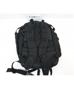 Рюкзак тактический UTG 2-Day Black, внешние карманы, 48x38x22,8 см (PVC-P248B)