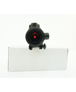 Коллиматорный прицел Target Optic 2x42, закрытый, красная точка, на Weaver