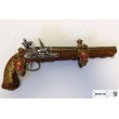 Макет пистолет дуэльный мастера Буте, латунь (Франция, 1810 г.) DE-1084-L - фото № 2