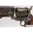 Макет револьвер морского офицера Colt Navy, латунь (США, 1851 г.) DE-1040-L - фото № 5