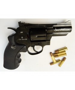Страйкбольный револьвер ASG Dan Wesson 2.5” Black CO₂ (17175)